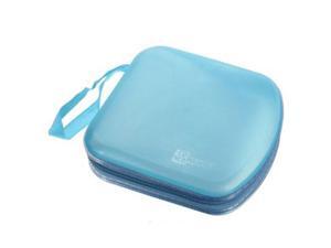 Foxnovo Portable Clear Plastic 40 CD DVD VCD Disc Holder Storage Box Bag Wallet Case Protector Organizer (Blue) Foxnovo Portable Clear Plastic 40 CD DVD VCD Disc Holder Storage Box Bag Wallet Case Protector Organizer (Blue)