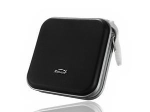 Foxnovo E40 Portable Plastic 40 Disc CD DVD VCD Wallet Storage Bag Case Organizer (Black) Foxnovo E40 Portable Plastic 40 Disc CD DVD VCD Wallet Storage Bag Case Organizer (Black)
