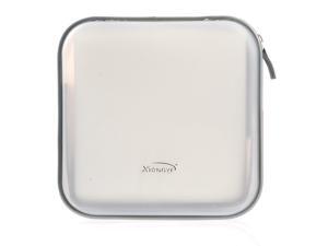 Foxnovo E40 Portable Plastic 40 Disc CD DVD VCD Wallet Storage Bag Case Organizer (White) Foxnovo E40 Portable Plastic 40 Disc CD DVD VCD Wallet Storage Bag Case Organizer (White)