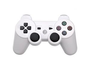 Foxnovo Dual Shock Bluetooth Wireless Controller for Sony PS3 (White) Foxnovo Dual Shock Bluetooth Wireless Controller for Sony PS3 (White)