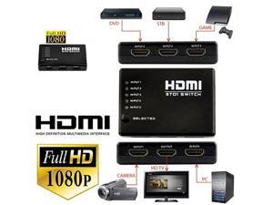 Foxnovo 5-port HDMI Auto Switch Switcher Selector Splitter Hub Box with IR Remote Control for HDTV / PS3 / Xbox 360 (Black) Foxnovo 5-port HDMI Auto Switch Switcher Selector Splitter Hub Box with IR Remote Control for HDTV / PS3 / Xbox 360 (Black)
