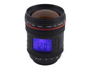 Foxnovo Lens Shaped Battery Powered Projection Alarm Clock with Snooze / LED Backlight / Date / Temperature / Timer Foxnovo Lens Shaped Battery Powered Projection Alarm Clock with Snooze / LED Backlight / Date / Temperature / Timer