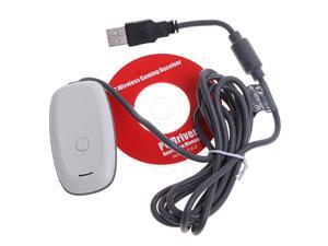 Foxnovo Portable USB PC Wireless Controller Gaming Receiver Adapter for XBOX 360 (White) Foxnovo Portable USB PC Wireless Controller Gaming Receiver Adapter for XBOX 360 (White)