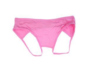 Foxnovo Women Sexy Lace Open Butt Backless Panties Thongs Lingerie Underwear (Rosy) Foxnovo Women Sexy Lace Open Butt Backless Panties Thongs Lingerie Underwear (Rosy)