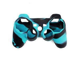 Foxnovo Durable Soft Silicone Protective Skin Case Cover for Sony PlayStation PS2 /PS3 Controller (Blue+Black) Foxnovo Durable Soft Silicone Protective Skin Case Cover for Sony PlayStation PS2 /PS3 Controller (Blue+Black)