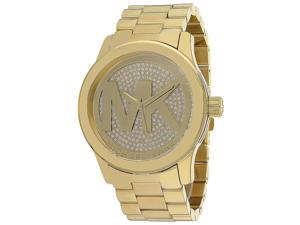Michael Kors MK5706 Women's Runway Gold Stainless Steel Watch Michael Kors MK5706 Women's Runway Gold Stainless Steel Watch