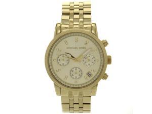Michael Kors MK5676 Women's Ritz Gold Stainless Steel Watch with Chronograph Michael Kors MK5676 Women's Ritz Gold Stainless Steel Watch with Chronograph