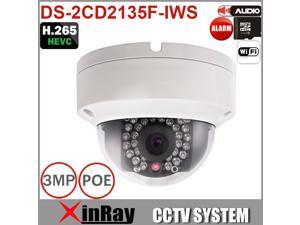 Hivision Camera DS-2CD2135F-IWS Mini WIFI Camera Support PoE Audio and Alarm I/O H.265 4mm Dome Camera Hivision Camera DS-2CD2135F-IWS Mini WIFI Camera Support PoE Audio and Alarm I/O H.265 4mm Dome Camera