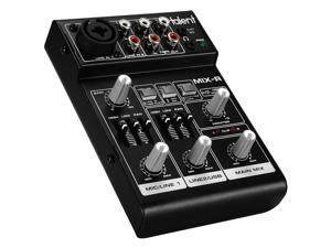 Talent MIX-R Mini Portable 3-Channel Mixer with USB Audio In 233-120 Talent MIX-R Mini Portable 3-Channel Mixer with USB Audio In 233-120
