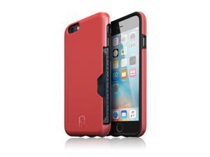 Patchworks® ITG Level Pro Case with Card Pocket Red for iPhone 6s Plus 6 Plus - Military Grade Protection Case with a Card Pocket, Extra Protection for ITG Tempered Glass Screen Protector Patchworks® ITG Level Pro Case with Card Pocket Red for iPhone 6s Plus 6 Plus - Military Grade Protection Case with a Card Pocket, Extra Protection for ITG Tempered Glass Screen Protector