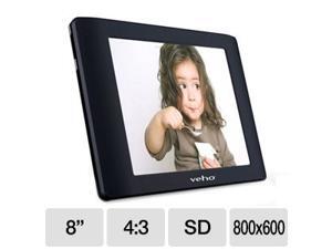 Veho VPA-001-QUDO 8" 800 x 600 Qudo Digital Photo Album Viewer Veho VPA-001-QUDO 8" 800 x 600 Qudo Digital Photo Album Viewer