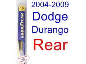 2004-2009 Dodge Durango Wiper Blade (Rear) (Goodyear Wiper Blades-Hybrid) (2005,2006,2007,2008) 2004-2009 Dodge Durango Wiper Blade (Rear) (Goodyear Wiper Blades-Hybrid) (2005,2006,2007,2008)