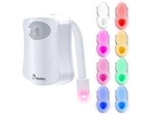 Motion Activated Toilet Night Light by Diateklity - Two Modes with 8 Color Changing - Sensor LED Washroom Night Light - Fits Any Toilet (1 pc) Motion Activated Toilet Night Light by Diateklity - Two Modes with 8 Color Changing - Sensor LED Washroom Night Light - Fits Any Toilet (1 pc)