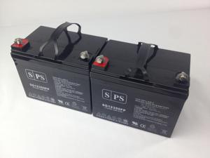 SPS BRAND 12v 35Ah ( Z1 Terminal) Quickie V 121 14 inches wide Wheelchair U1 replacement battery (2 PACK) SPS BRAND 12v 35Ah ( Z1 Terminal) Quickie V 121 14 inches wide Wheelchair U1 replacement battery (2 PACK)