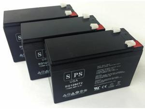 12v 8Ah Unitek Omega 1000, Omega 1000 TR UPS Replacement Battery (3 PACK) SPS BRAND 12v 8Ah Unitek Omega 1000, Omega 1000 TR UPS Replacement Battery (3 PACK) SPS BRAND