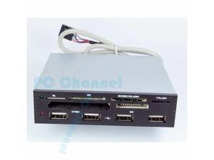 USB 2.0 3.5 IN INTERNAL CARD READER WITH 4 PORT HUB POWER SD SDHC MMS XD M2 CF-Best Market USB 2.0 3.5 IN INTERNAL CARD READER WITH 4 PORT HUB POWER SD SDHC MMS XD M2 CF-Best Market