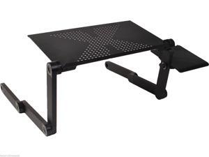Aluminum Adjustable Vented Folding Laptop Notebook PC Table Desk Portable Tray Aluminum Adjustable Vented Folding Laptop Notebook PC Table Desk Portable Tray