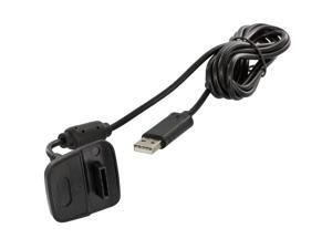 Wireless Game Controller USB Charging Cable Cord Black for Xbox 360 Controller Wireless Game Controller USB Charging Cable Cord Black for Xbox 360 Controller