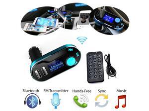 Bluetooth Car Kit MP3 Player FM Wireless Transmitter SD LCD Dual USB Car Charger Bluetooth Car Kit MP3 Player FM Wireless Transmitter SD LCD Dual USB Car Charger