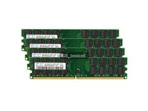 SAMSUNG 16GB 4X4GB DDR2-800MHz PC2-6400 PC6400 240PIN for AMD CPU Motherboard (Not Support Any Intel Motherboard) SAMSUNG 16GB 4X4GB DDR2-800MHz PC2-6400 PC6400 240PIN for AMD CPU Motherboard (Not Support Any Intel Motherboard)