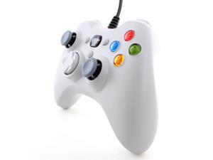 White USB Wired Game pad Controller Joypad for PC Computer Resembles Xbox 360 White USB Wired Game pad Controller Joypad for PC Computer Resembles Xbox 360
