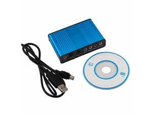USB 6 Channel 5.1 External Optical Audio Sound Card Adapter Laptop Notebook USB 6 Channel 5.1 External Optical Audio Sound Card Adapter Laptop Notebook