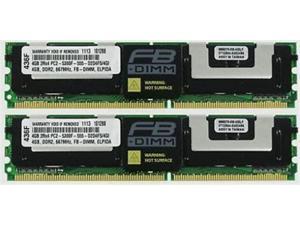 8GB (2X4GB) DDR2 MEMORY RAM PC2-5300 ECC Fully Buffered FBDIMM DIMM 8GB (2X4GB) DDR2 MEMORY RAM PC2-5300 ECC Fully Buffered FBDIMM DIMM