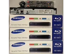 Samsung BD-HM51 Blu-Ray DVD Player with HDMI, Wired Internet Streaming & Remote Samsung BD-HM51 Blu-Ray DVD Player with HDMI, Wired Internet Streaming & Remote