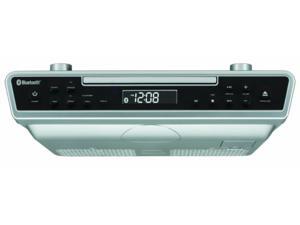 Sylvania SKCR2713 Under Counter CD Player with Radio and Bluetooth Silver Sylvania SKCR2713 Under Counter CD Player with Radio and Bluetooth Silver