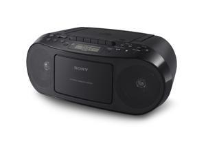 Sony Boombox CDPlayer Radio Stereo Cassette CD CFD-S50 Black Sony Boombox CDPlayer Radio Stereo Cassette CD CFD-S50 Black