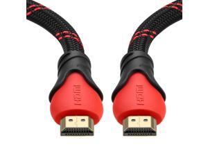 A-tech Series Red&black - High Speed Hdmi Cable 6ft(2m) Is a Hdmi Cable with Nylon Mesh Type a to Type a Hdmi Cable 2.0 ,This Hdmi Cable 4k for Apple Tv Supports 3d&1080p,hdmi 1.4, Ethernet & Audio Re A-tech Series Red&black - High Speed Hdmi Cable 6ft(2m) Is a Hdmi Cable with Nylon Mesh Type a to Type a Hdmi Cable 2.0 ,This Hdmi Cable 4k for Apple Tv Supports 3d&1080p,hdmi 1.4, Ethernet & Audio Re