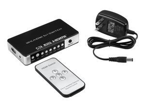 A-tech Sl5102-4k Is a 5 Port 1080p 5x1 Mhl/hdmi Switch Switcher .This Audio Video Switch Selector with Ir Remote Control and Power Adapter .The Hdmi Switch Hub Support 3d 4k X 2k for Hdtv DVD (5 Input A-tech Sl5102-4k Is a 5 Port 1080p 5x1 Mhl/hdmi Switch Switcher .This Audio Video Switch Selector with Ir Remote Control and Power Adapter .The Hdmi Switch Hub Support 3d 4k X 2k for Hdtv DVD (5 Input