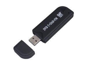TinkSky Mini Digital TV Stick USB DVB-T+DAB+FM Radio Tuner Recorder Receiver for Laptop /PC (Black) TinkSky Mini Digital TV Stick USB DVB-T+DAB+FM Radio Tuner Recorder Receiver for Laptop /PC (Black)