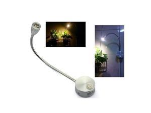 TinkSky AC 85-265V 3W 360-degree Flexible Arm LED Wall Light LED Reading Light Bedside Lamp with Switch (Warm White) TinkSky AC 85-265V 3W 360-degree Flexible Arm LED Wall Light LED Reading Light Bedside Lamp with Switch (Warm White)