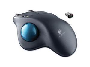 M570 Wireless Trackball, Four Buttons, Scroll, Black/blue By: Logitech M570 Wireless Trackball, Four Buttons, Scroll, Black/blue By: Logitech