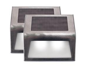 Touch Of ECO SUNSTEP Solar Step Deck & Patio Light - 2 Pack - Small Touch Of ECO SUNSTEP Solar Step Deck & Patio Light - 2 Pack - Small