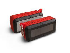 RAYJAM - Solar Bluetooth Speaker - Red RAYJAM - Solar Bluetooth Speaker - Red