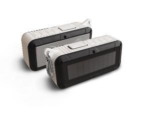 RAYJAM - Solar Bluetooth Speaker - White RAYJAM - Solar Bluetooth Speaker - White