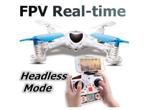 MJX X300C 2.4G 4CH 6-Axis RC Quadcoptepr FPV Real-time Video Drone Headless Mode One Key Return 3D Flips WIth 1MP Camera Throttle Limit Mode (White, Left Hand Throttle) MJX X300C 2.4G 4CH 6-Axis RC Quadcoptepr FPV Real-time Video Drone Headless Mode One Key Return 3D Flips WIth 1MP Camera Throttle Limit Mode (White, Left Hand Throttle)