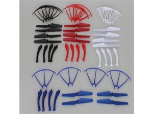Blades+Protection Frame+Landing Gear 4 Colors Accessories Pack For Syma X5SC X5SC-1 X5SW Blades+Protection Frame+Landing Gear 4 Colors Accessories Pack For Syma X5SC X5SC-1 X5SW