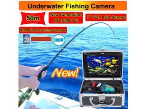 Eyoyo 50M 7" HD Screen LCD 800*480p Monitor 1000TVL Underwater Camera Ice/Sea Fishing Fish Finder With DVR Recording Eyoyo 50M 7" HD Screen LCD 800*480p Monitor 1000TVL Underwater Camera Ice/Sea Fishing Fish Finder With DVR Recording