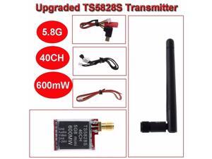 Upgraded TS5828S 5.8G 600mW 40CH Wireless Telemetry Audio Video AV Transmitter Wireless Transmitter Upgraded TS5828S 5.8G 600mW 40CH Wireless Telemetry Audio Video AV Transmitter Wireless Transmitter