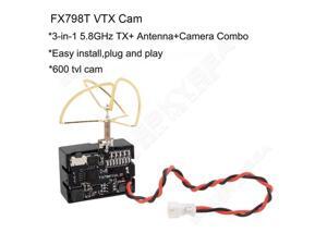 FX798T 3-in-1 40CH 5.8G Transmitter TX+600TVL Ultra Micro Camera+Antenna Combo 4.5g Only For Blade inductrix FX798T 3-in-1 40CH 5.8G Transmitter TX+600TVL Ultra Micro Camera+Antenna Combo 4.5g Only For Blade inductrix