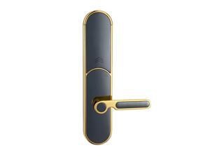 MAXWELL Mercury Collection No-Internet Biometric Door Lock - Gumetal and Gold MAXWELL Mercury Collection No-Internet Biometric Door Lock - Gumetal and Gold