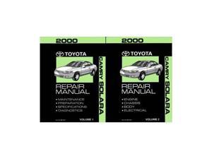 2000 Toyota Camry Solara Shop Service Repair Manual Book Engine Drivetrain OEM 2000 Toyota Camry Solara Shop Service Repair Manual Book Engine Drivetrain OEM