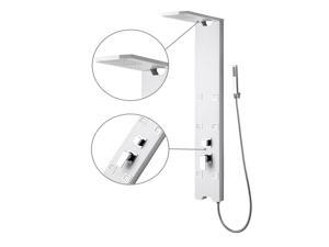 Thermostatic Valve Shower Column (Painting White) - Aluminum Alloy (JX-9718) Thermostatic Valve Shower Column (Painting White) - Aluminum Alloy (JX-9718)