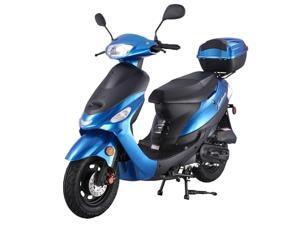 TaoTao ATM50-A1 Gas Street Legal Automatic Scooter, 50cc - Blue TaoTao ATM50-A1 Gas Street Legal Automatic Scooter, 50cc - Blue