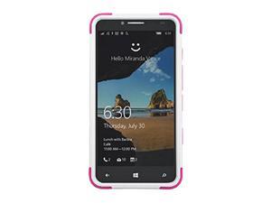 MyBat Carrying Case for Alcatel-5054 Onetouch Fierce XL - Retail Packaging - Cream White/Hot Pink MyBat Carrying Case for Alcatel-5054 Onetouch Fierce XL - Retail Packaging - Cream White/Hot Pink