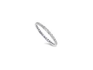 SR 7850-6 Pascollato Jewelry Sterling Silver Round Bezel Cubic Zirconi SR 7850-6 Pascollato Jewelry Sterling Silver Round Bezel Cubic Zirconi
