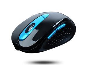 A4Tech G11-570HX-1 USB RF Wireless 7 Buttons 1 x Wheel 2000 dpi 2.4GHz Mouse- Black/Blue A4Tech G11-570HX-1 USB RF Wireless 7 Buttons 1 x Wheel 2000 dpi 2.4GHz Mouse- Black/Blue